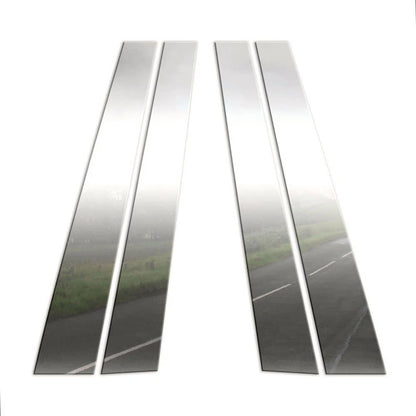 Chrome Pillar Post Covers 4Pc Replacement for Nissan Maxima (2000–2003)