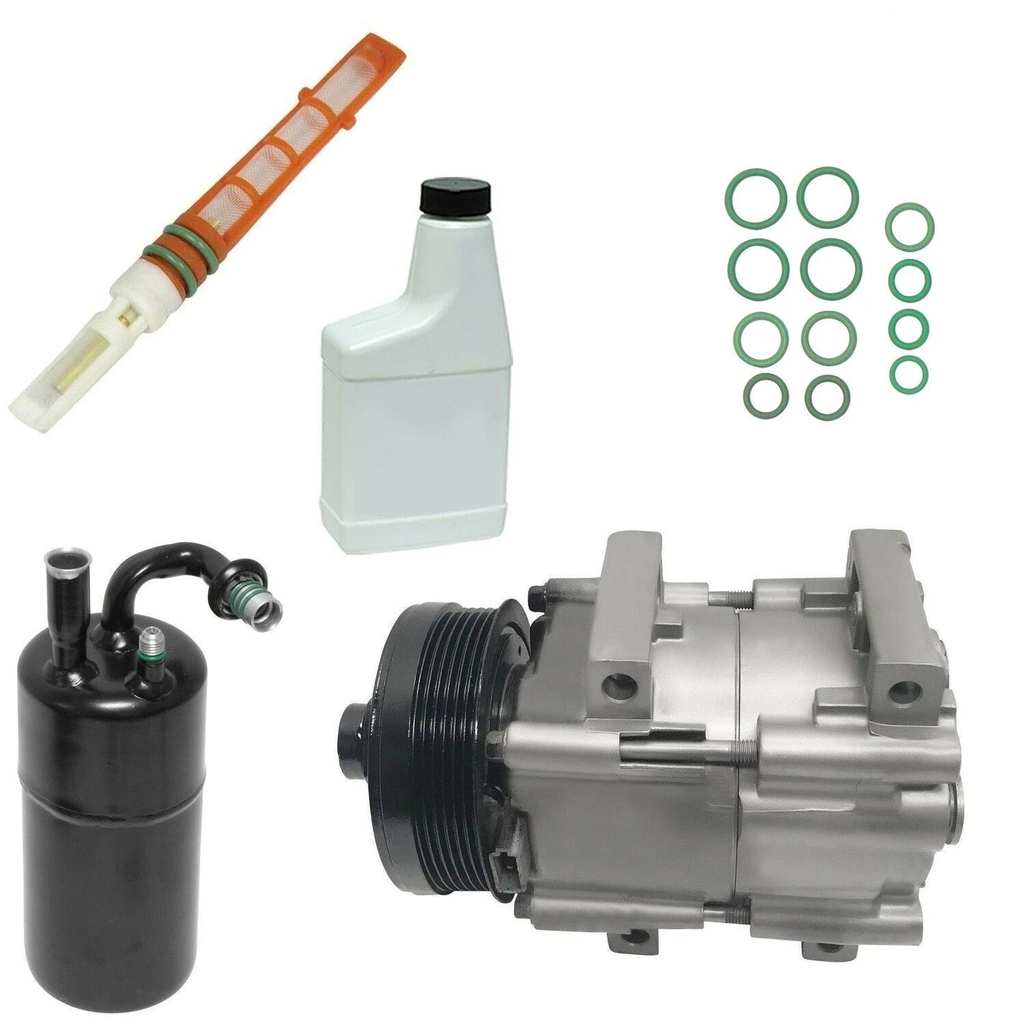 AC Compressor Kit Replacement for Nissan Navara D40 (2005–2015)