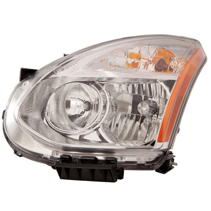 Headlight Assembly Replacement Driver Side Halogen for Nissan Rogue (2011–2012)