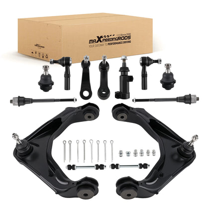 Front Upper Control Arms and Tie Rods for Chevy Silverado Sierra (2003–2007)