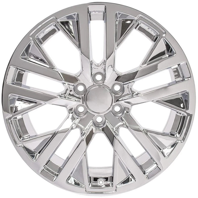 Chrome Wheel 22 Inch Front for 2003–2014 Chevy Express 1500
