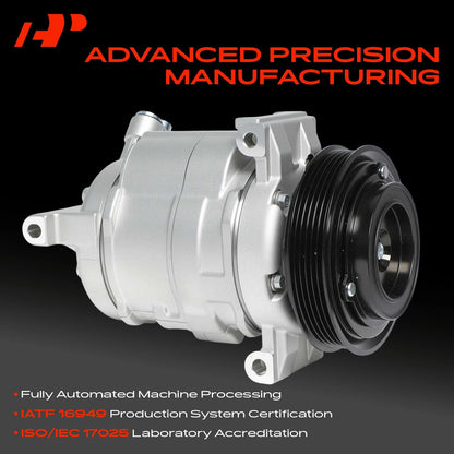 A/C Compressor with Clutch for Chevy Equinox GMC Terrain (2010–2011)