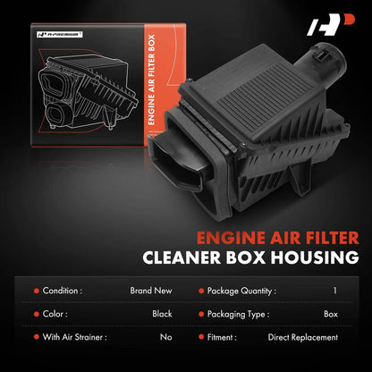 Air Cleaner Filter Box Housing for Chevy Silverado 1500 GMC (2007–2013)