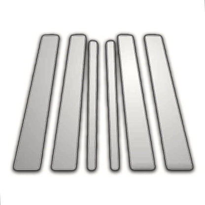6Pc Chrome Pillar Post Covers Upgrade for 2002–2007 Saturn Vue