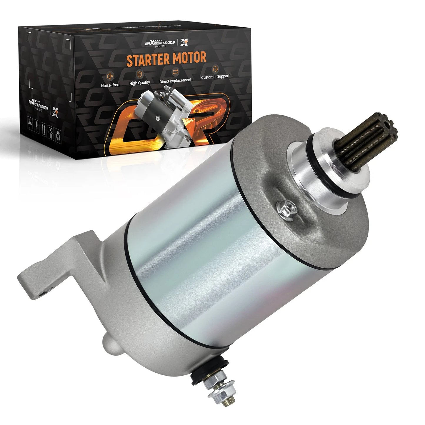 12V CW Starter Motor for Polaris Outlaw 500 (2006–2007)