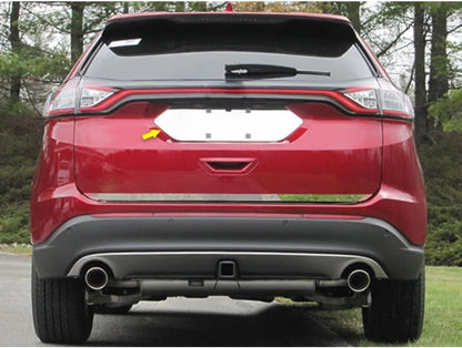 License Plate Bezel Stainless Steel (1pc) for 2015-2018 Ford Edge SUV