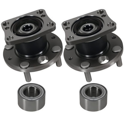 2pcs Rear Wheel Hub & Bearing for Mazda 2 (2011–2014)