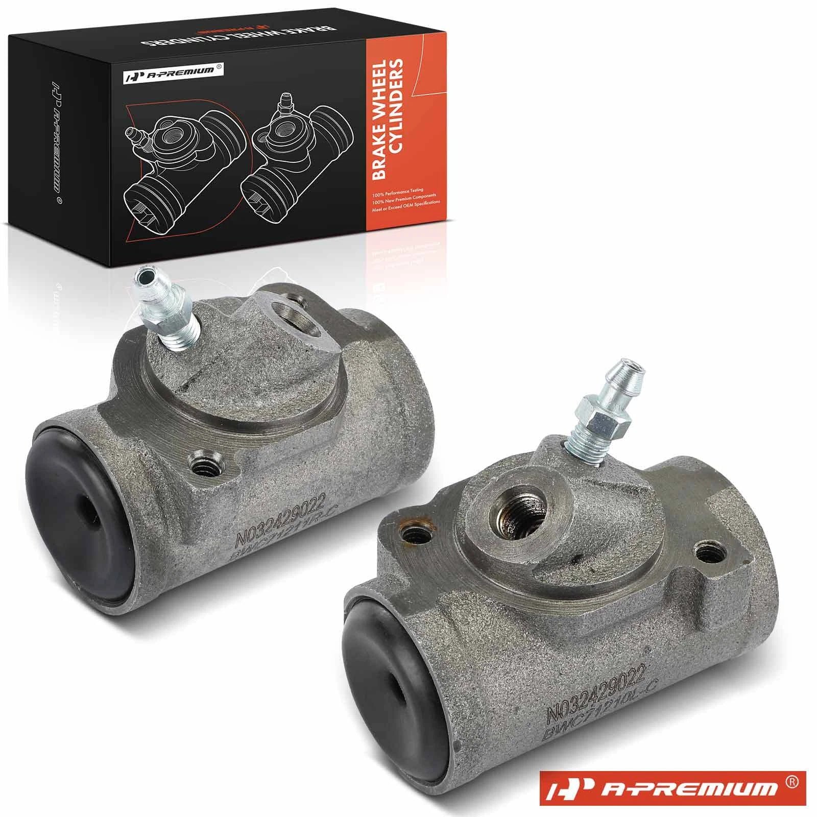 2X Drum Brake Wheel Cylinder for Chevy Chevelle (1964–1977)