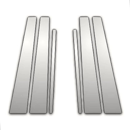 6Pc Chrome Pillar Post Covers Replacement for Cadillac DeVille (1994–1999)