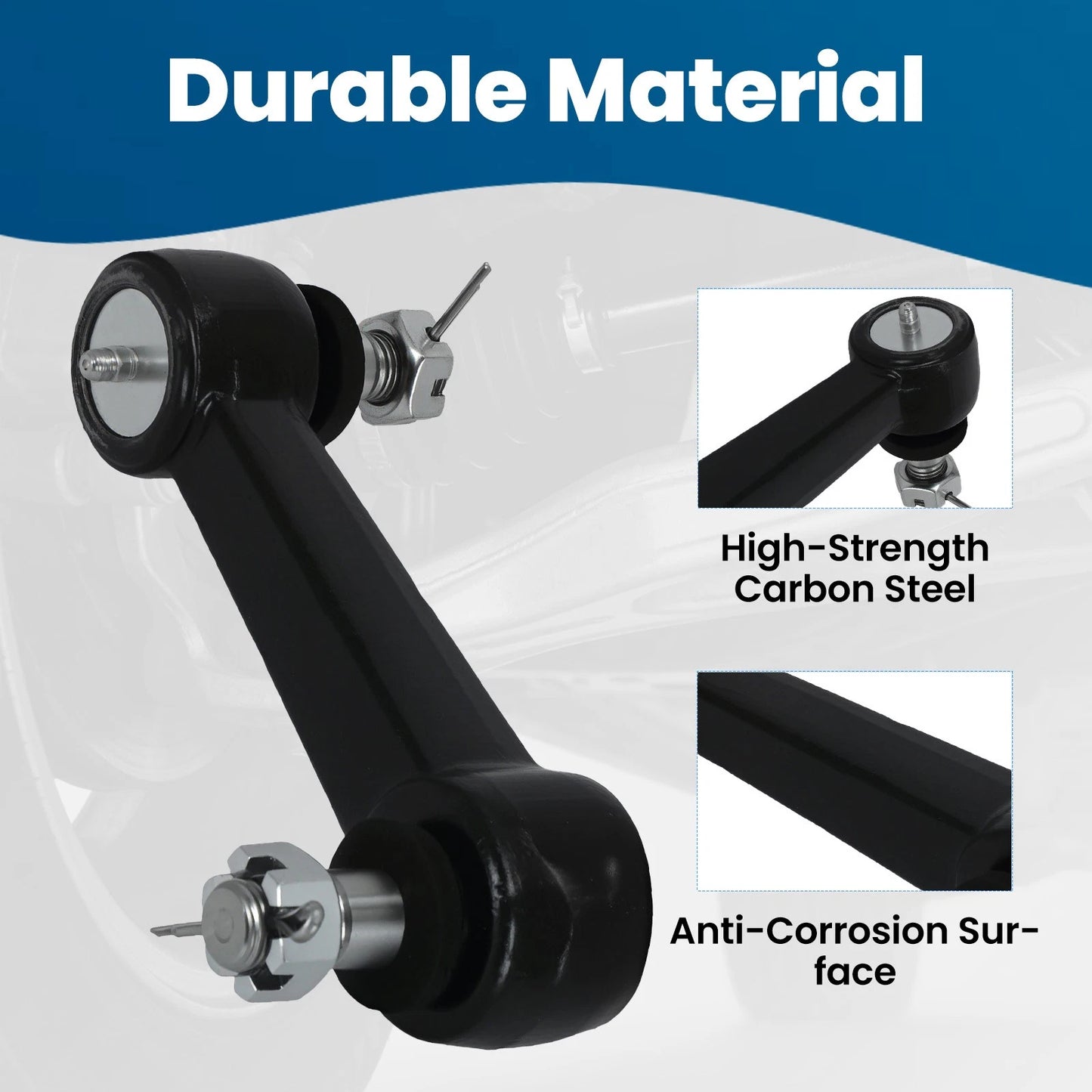 Idler Arm for Chevrolet C10–C30, P20–P30, R10 and GMC C1500–C3500 (1963–1987)