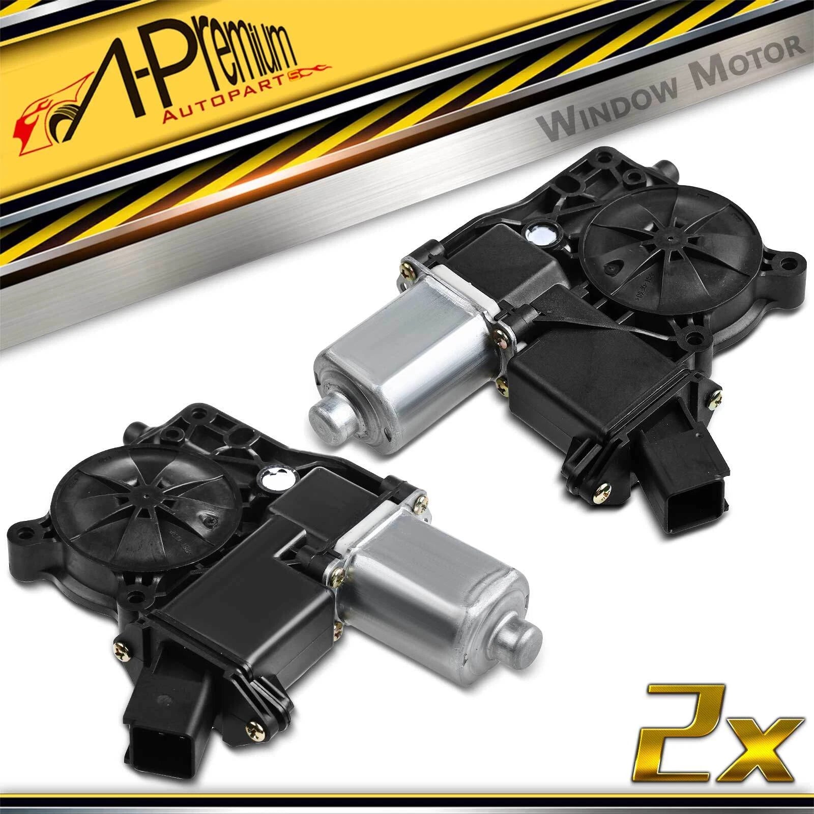 2X Front Window Motor for Chevrolet Camaro (2011–2015)
