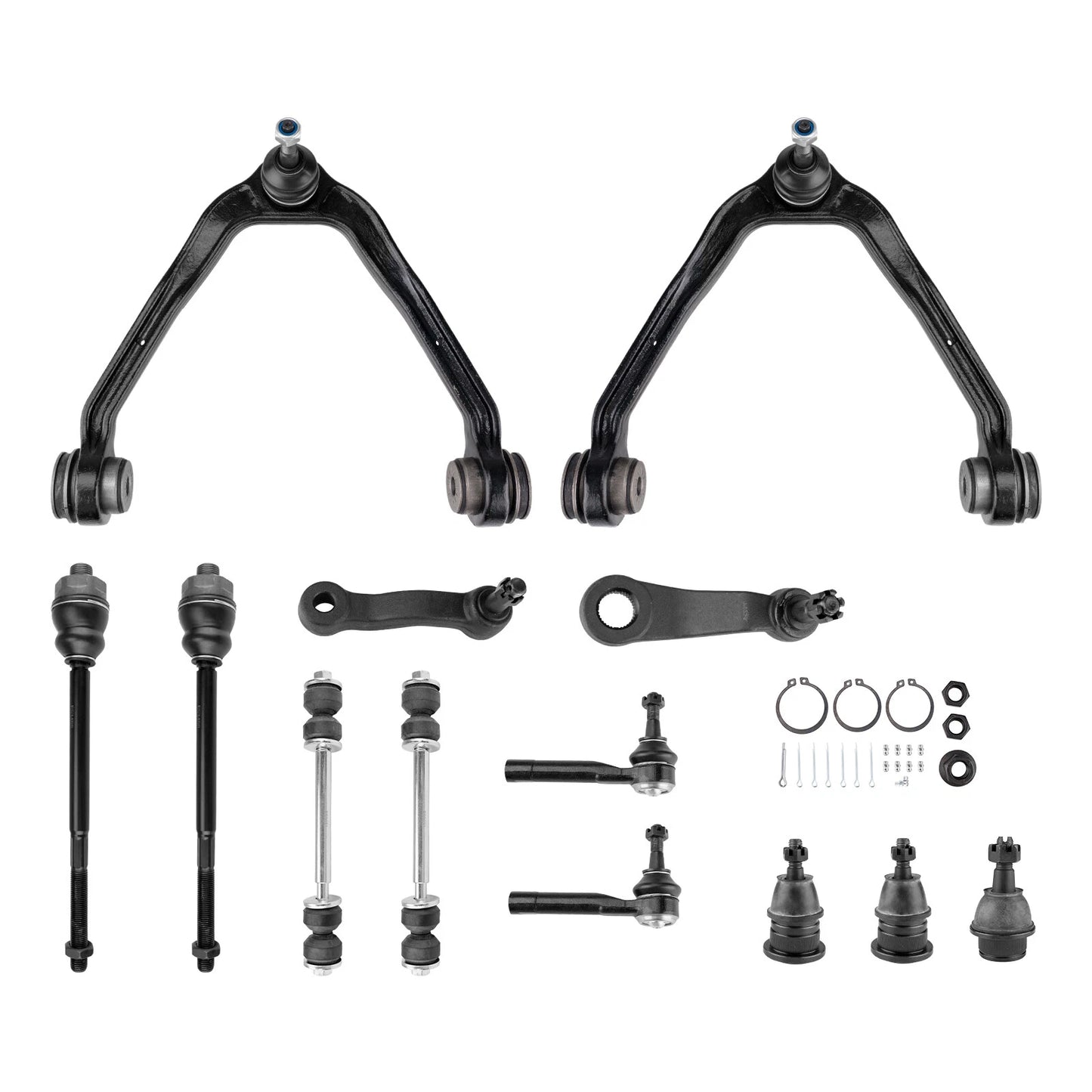 Complete Front Suspension Kit for Chevy Silverado Tahoe GMC Sierra 1500 4WD (2014–2018)