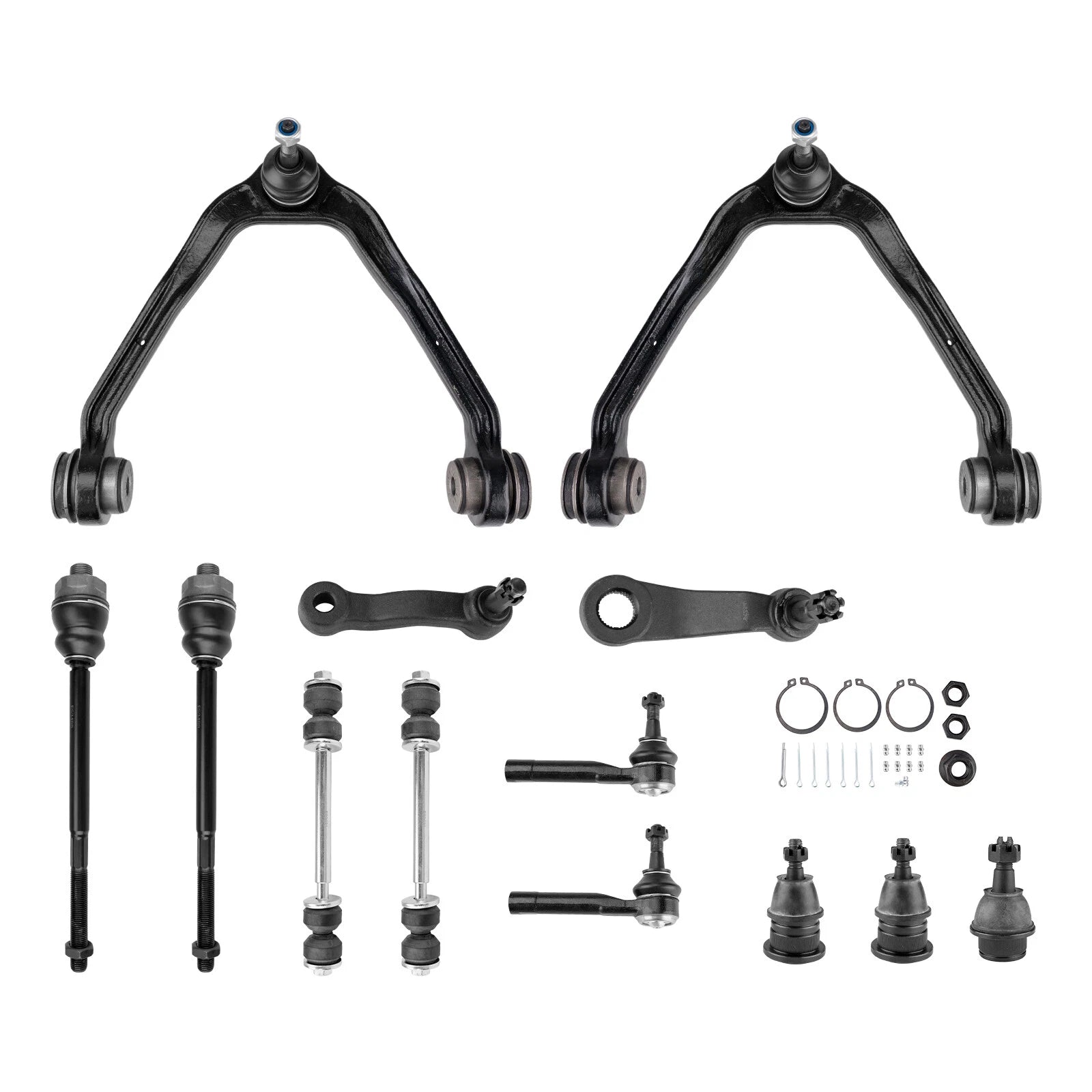Complete Front Suspension Kit for Chevy Silverado Tahoe GMC Sierra 1500 4WD (2014–2018)