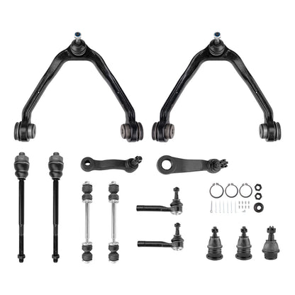 Complete Front Suspension Kit for Chevy Silverado Tahoe GMC Sierra 1500 4WD (2014–2018)