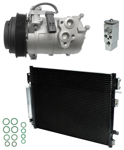 A/C Compressor Kit With Condenser for Dodge Charger 3.5L (2009–2010)