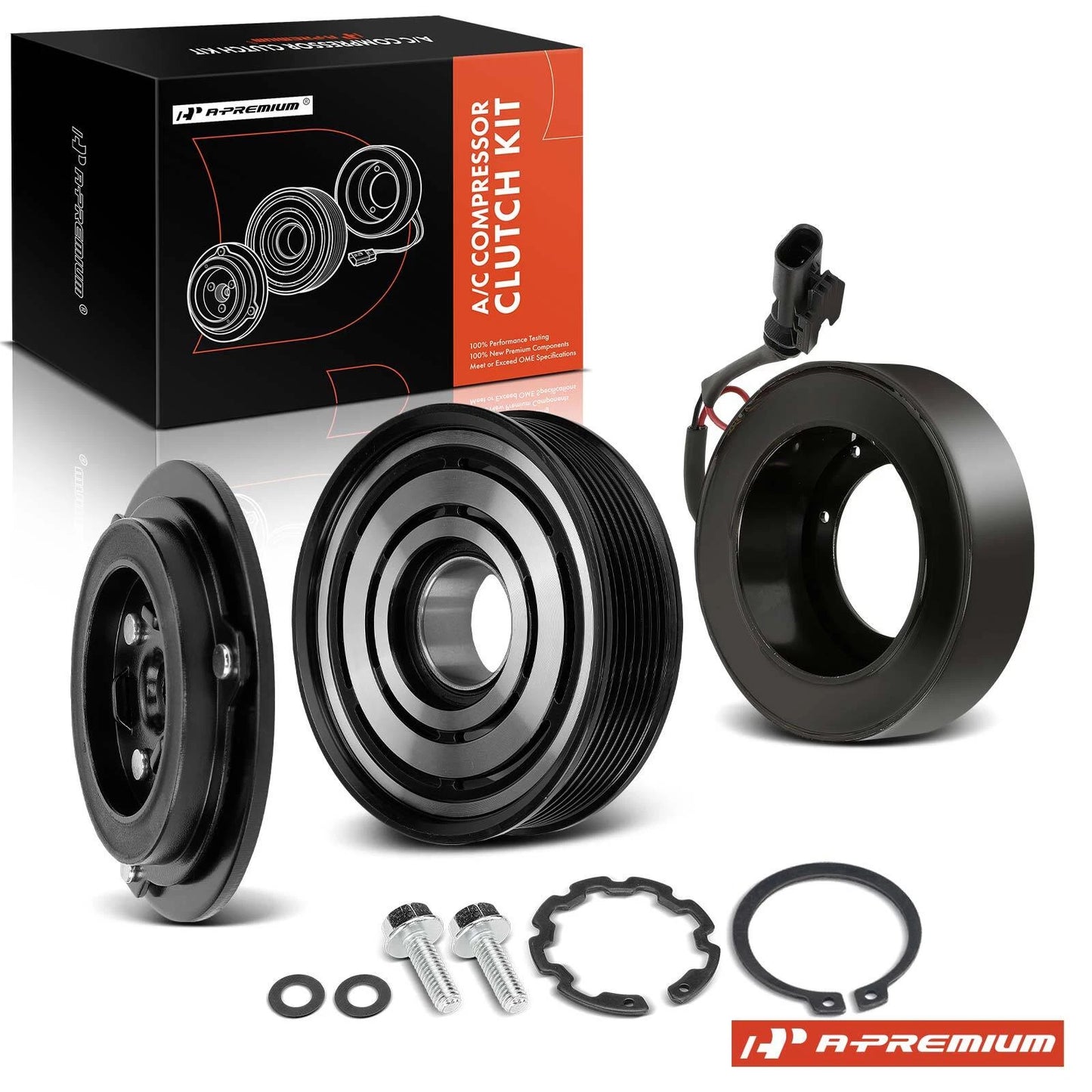 A/C Compressor Clutch Kit for Chevy Malibu, Impala, Buick Regal (2013–2014)