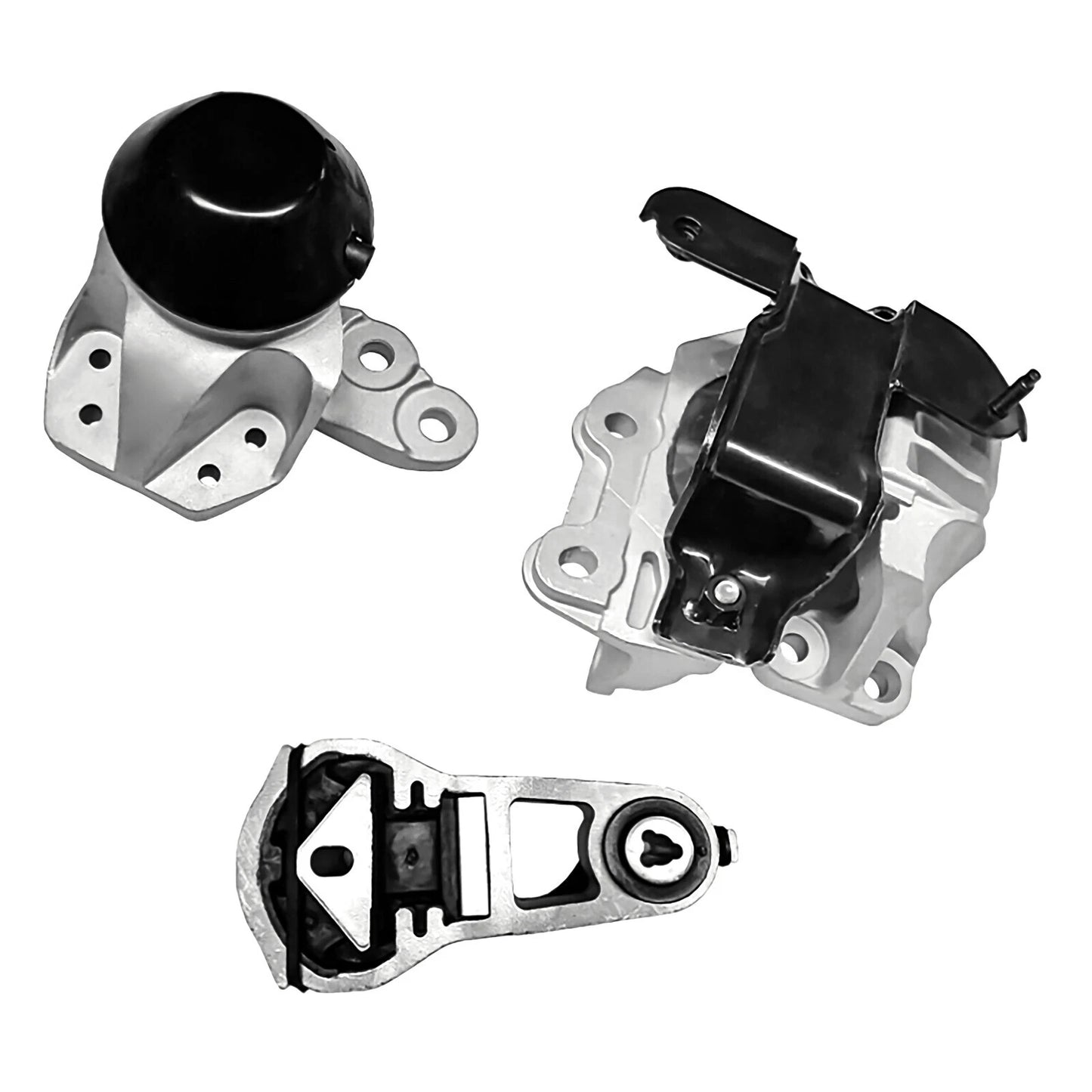 3x Motor Mount Kit for Ford Explorer V6 3.5L (2011–2015) Automatic