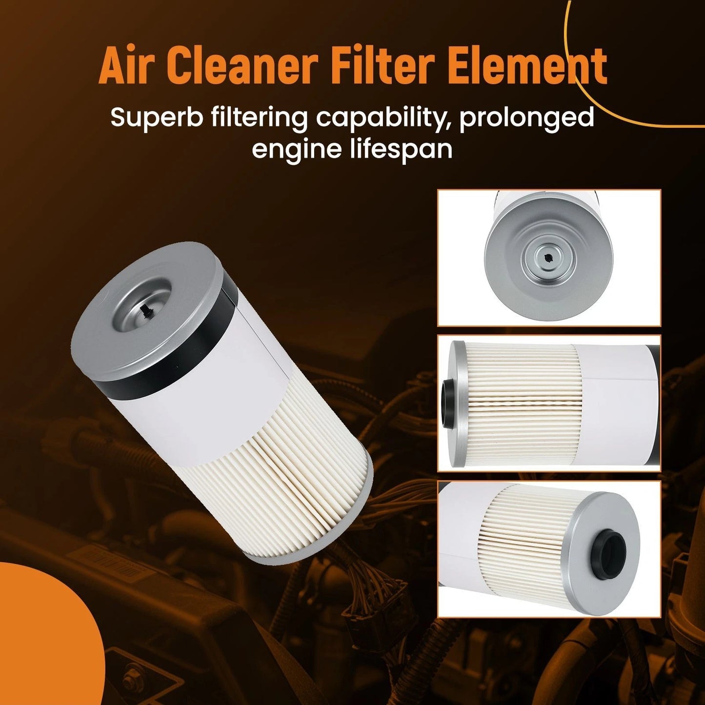 2PCS Fuel Filter for INTERNATIONAL 9900IX SFA (2001–2001)