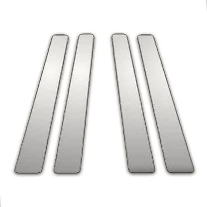 4Pc Chrome Pillar Post Covers Replacement for Mercedes GL (2007–2012)