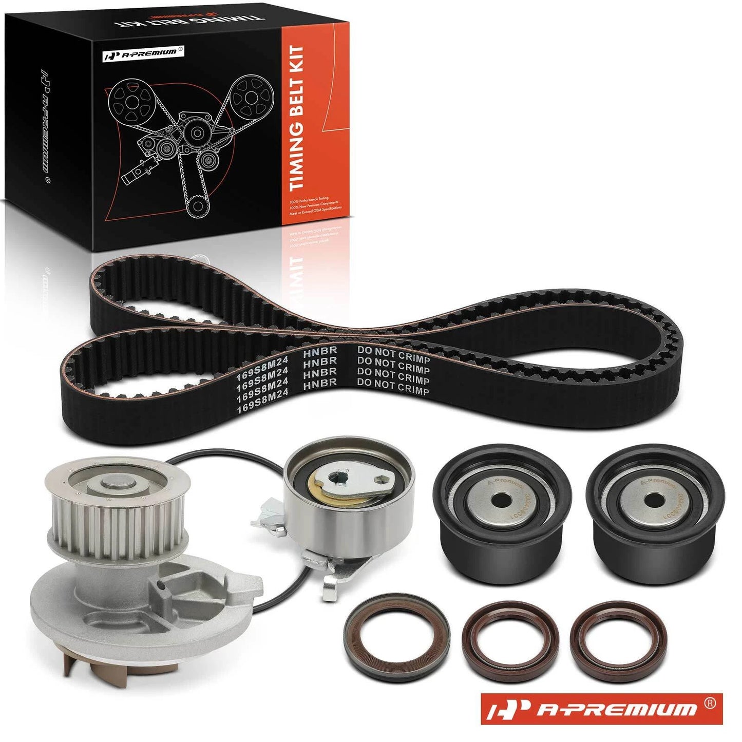 8X Timing Belt & Water Pump Kit for Suzuki Forenza Reno (2004–2008)