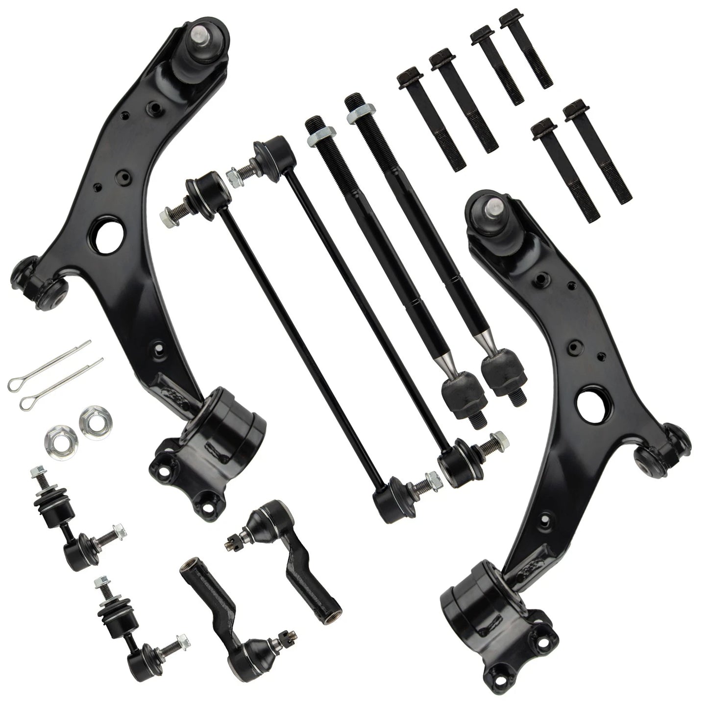 Front Lower Control Arms with Ball Joints for Mazda 3 (2004–2009)