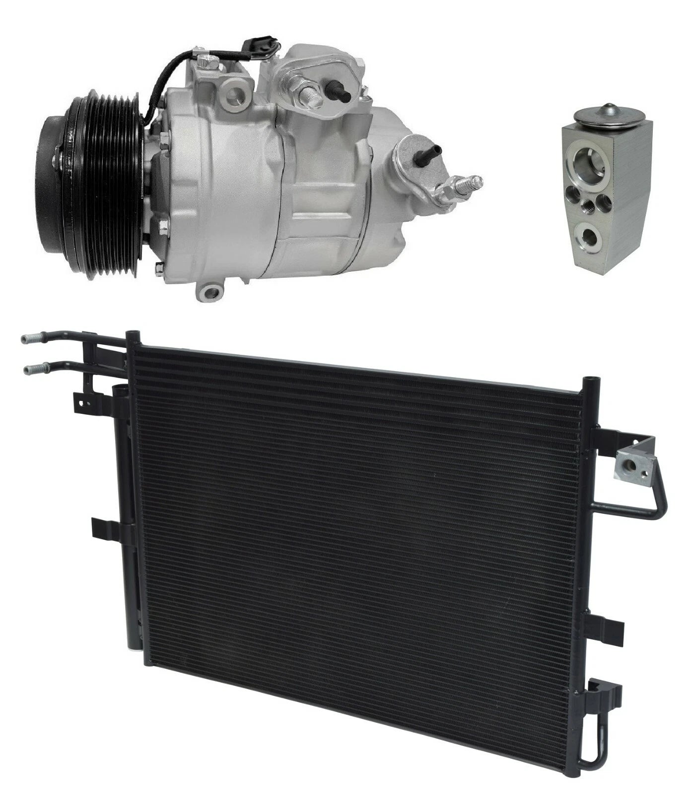 AC Compressor Kit with Condenser for Ford Explorer 3.5L (2015–2019)