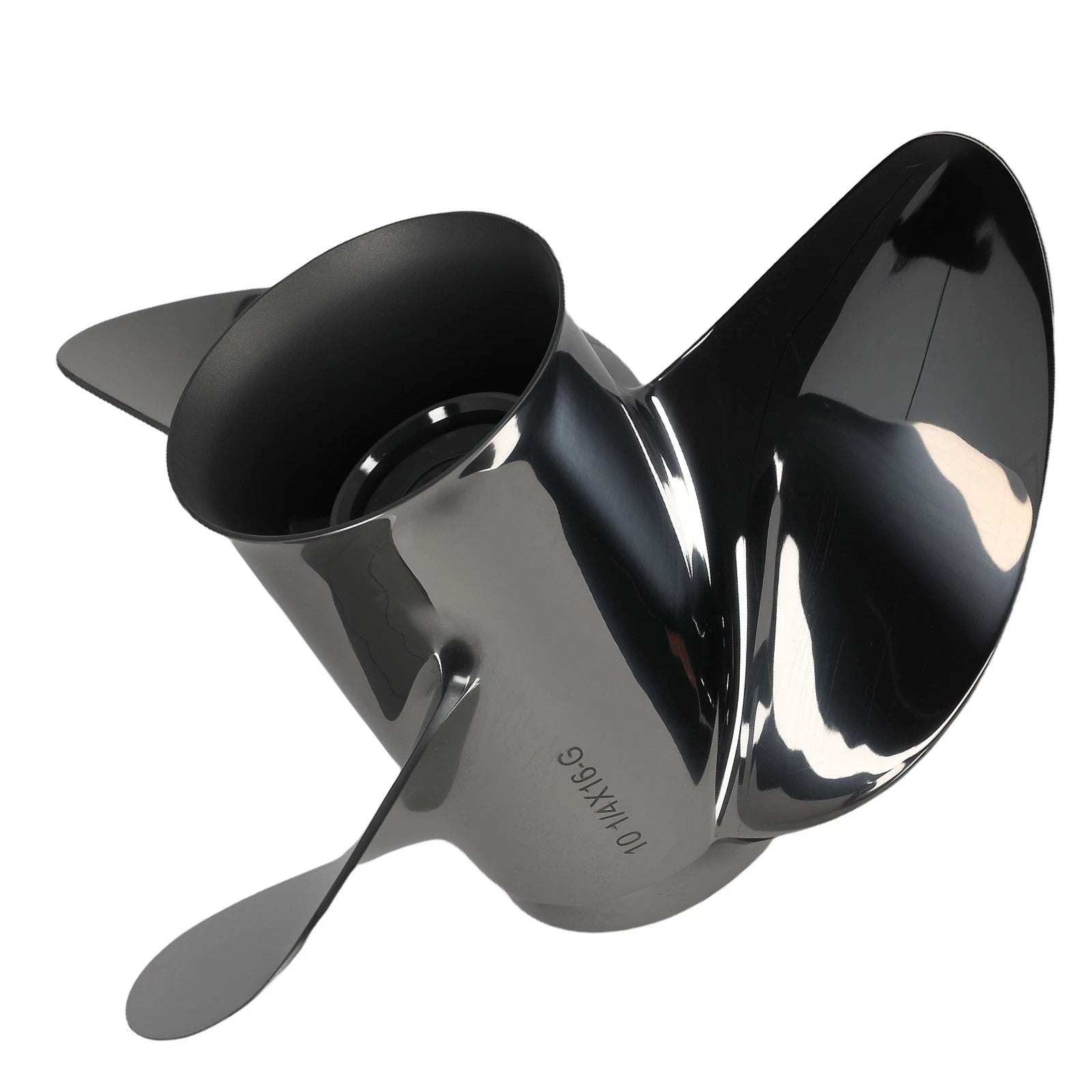 Boat Propeller for Yamaha 40 50 60HP (10.25x16) Stainless Steel 2008–2018
