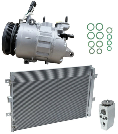 AC Compressor Kit With Condenser for Lincoln Nautilus 2.0L (2021–2024)