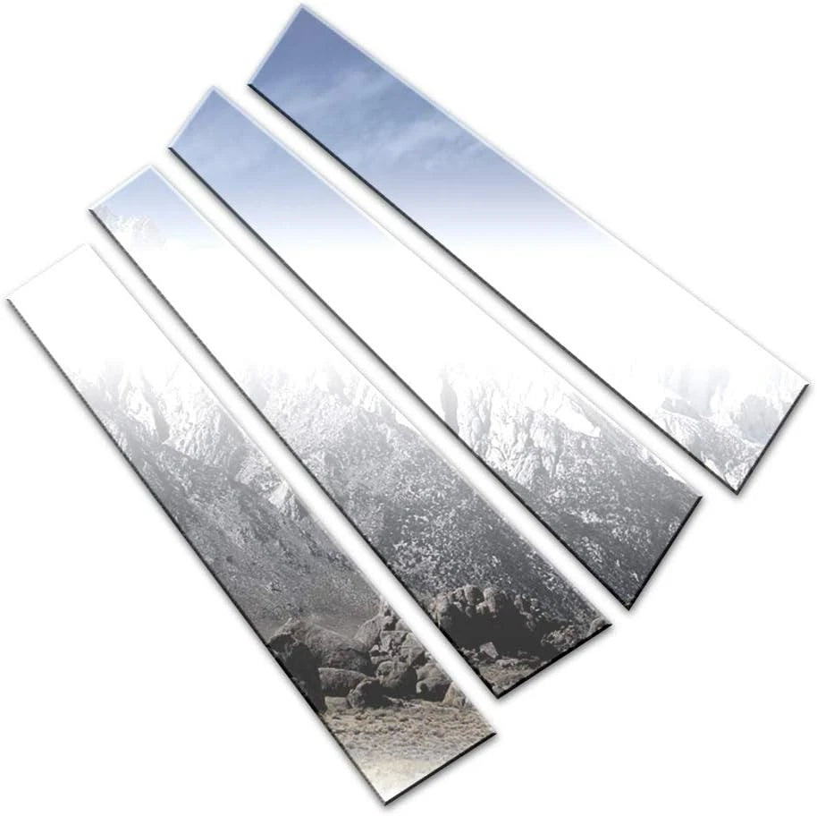4pc Luxury FX Chrome Pillar Post Set for 2007–2014 Ford Edge