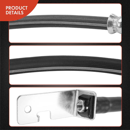 2X Front Brake Hydraulic Hose for Chevrolet Cobalt (2008–2010) HHR (2006–2011)