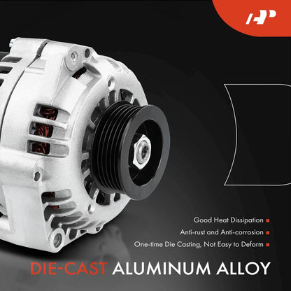 Alternator for Chevy Blazer S10 GMC Jimmy Sonoma Oldsmobile (1994–1995)