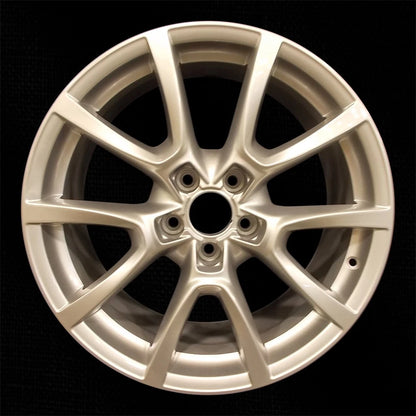 Factory Wheel 18x8 Bright Fine Metallic Silver Full Face for Audi Q5 (2009–2017)