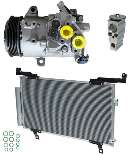 AC Compressor Kit With Condenser Replacement for Subaru Outback (2021–2022)