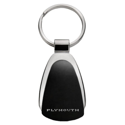 Black Teardrop Keychain - Officially Licensed for Plymouth Classic