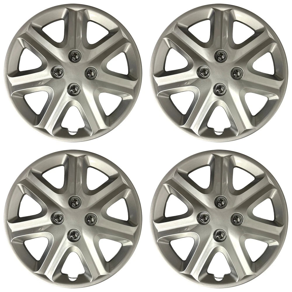 4 New 15" Hub Caps Full Wheel Covers fit Steel Wheels for Honda Civic 2003-2005