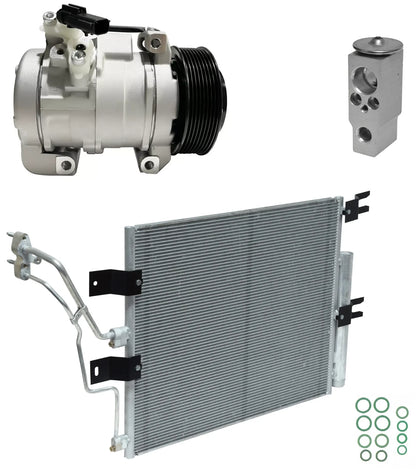 AC Compressor Kit with Condenser for Ram 3500 6.7L (2012–2018)