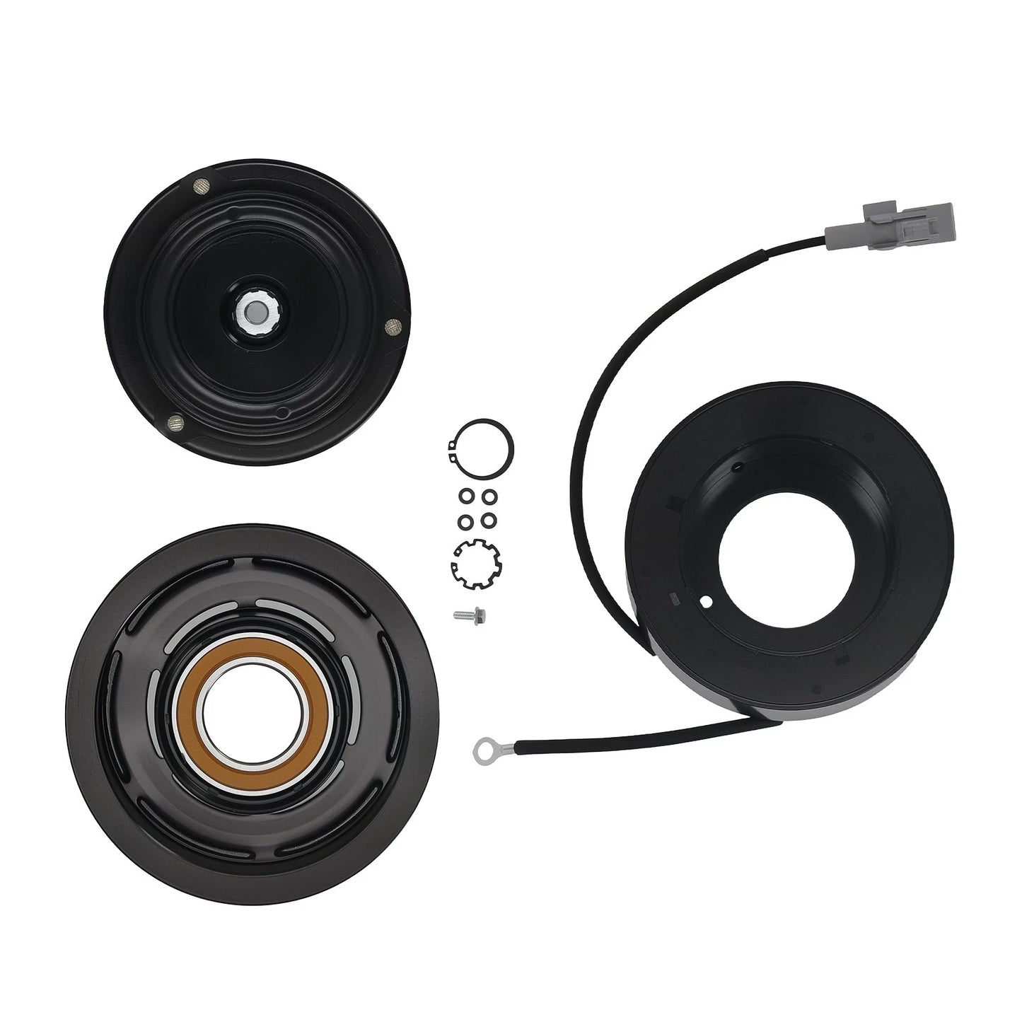 AC Compressor Clutch Kit Coil Pulley for Toyota Tacoma 1995–2004