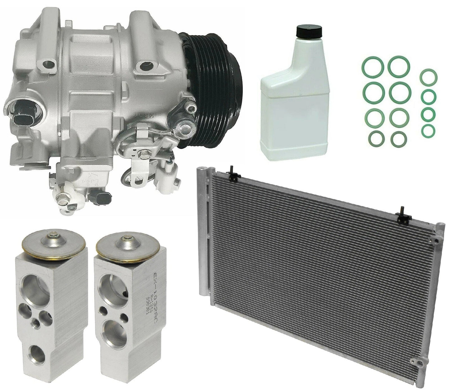 AC Compressor Kit Replacement for Ford F250 F350 Super Duty (2011–2016)