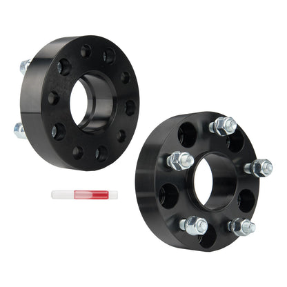 2x 1.5" Wheel Spacers for Jeep Wrangler (2011–2017) 5x5 71.5mm 1/2" x20