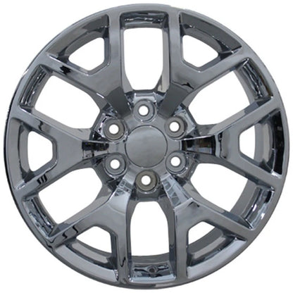 Chrome Wheel 20x9 Replacement for 2003–2014 Chevy Express (1 Wheel)