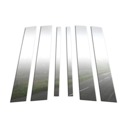 6Pc Chrome Pillar Post Covers for 07-12 Mercedes Gl - Upgrade Your Auto P4302