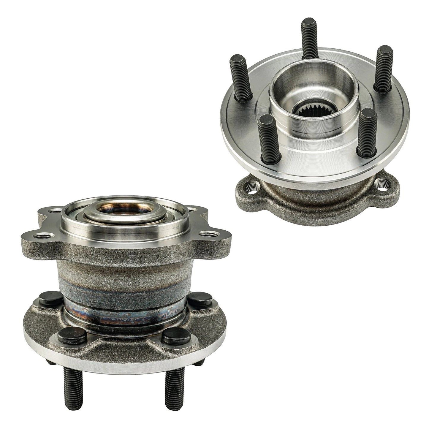 2PC Rear Wheel Hub and Bearing Assembly for 2013–2019 Ford Escape