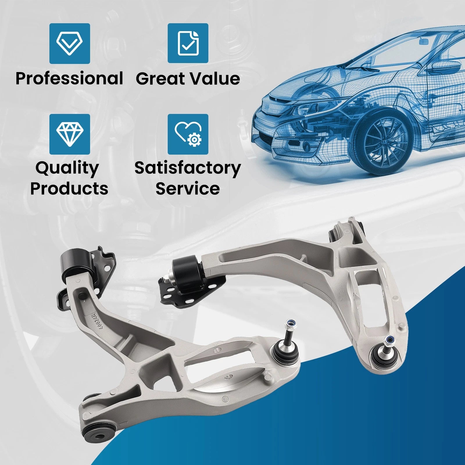 Front Lower Control Arm Ball Joint for Mercury Marauder and Grand Marquis (2003–2006)