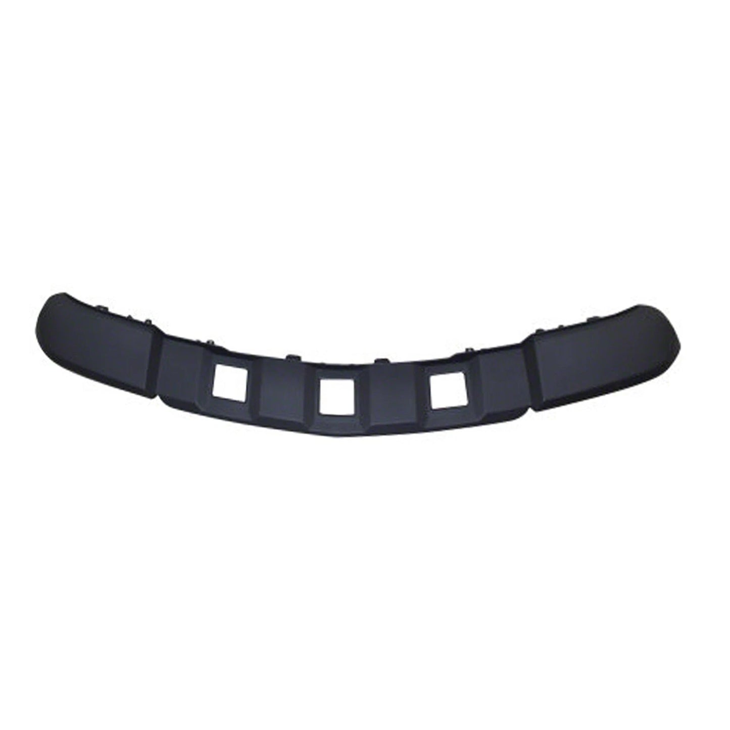 Front Lower Bumper Cover Replacement Black for Jeep Wrangler (2018–2024)