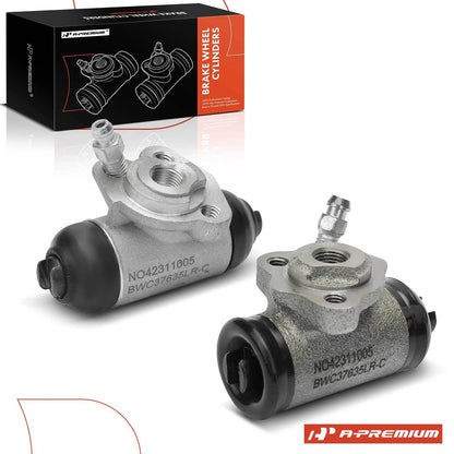 2Pcs Rear Drum Brake Wheel Cylinder for Toyota Camry (1983–1986)