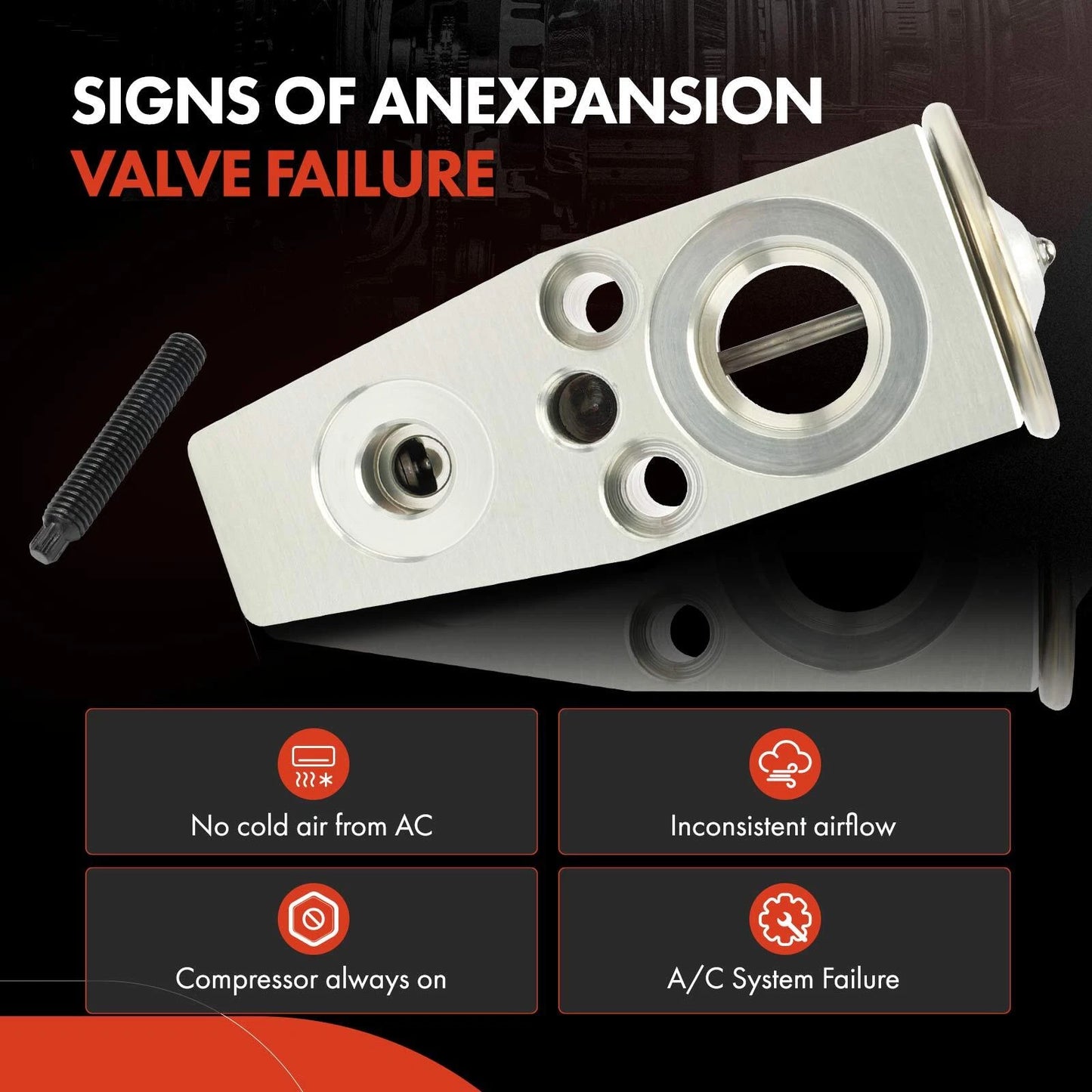 A/C Expansion Valve for Chevrolet Camaro (2016–2021) Cadillac CTS ATS (2014–2019)