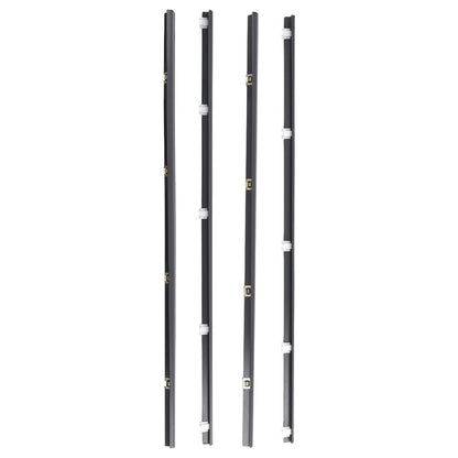 Door Window Weatherstrip for Toyota Hilux LN50 LN56 (1984–1988) Rubber