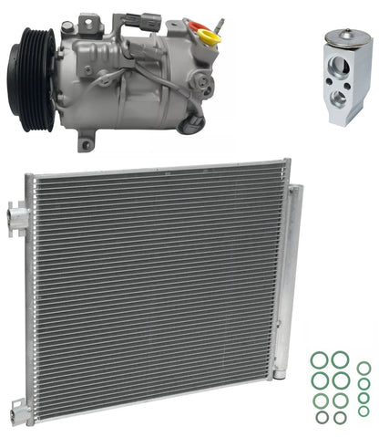 A C Compressor Kit With Condenser for Nissan Rogue Sport 2.0 (2018)
