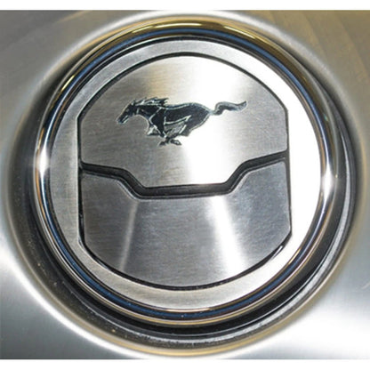 A/C Vent Trim Kit Brushed Stainless Steel with Pony Inlay for Mustang (2015–2016)