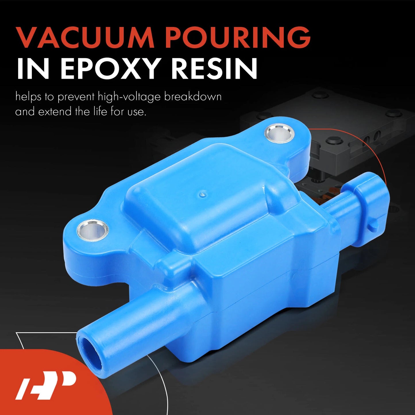 8x Blue Ignition Coil for Chevy Silverado 1500 (2007–2013) Impala (2006–2009)